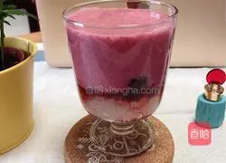 Illustration of how to make bayberry milkshake and sago 12