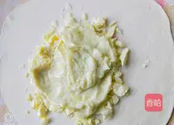 Illustration of how to make bursting durian cheese cake 5