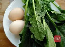 Spinach and egg soup recipe 1