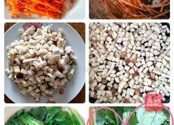 Illustration of how to make vegetable dumplings 1