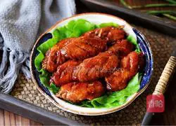 Illustration of how to make garlic honey chicken wings 12