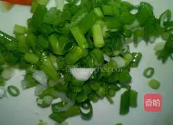 Illustration of how to make Chinese toon mixed with tofu 3