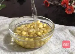 Illustration of how to make rice, barley, rice and soy milk 1