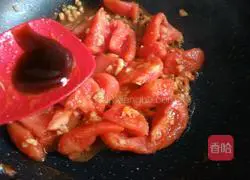 Illustration of how to make tomato and egg noodles 6