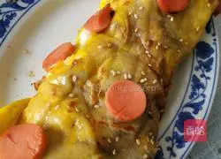 Illustration of how to make delicious pancakes and fruits 7