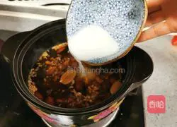 Illustration of making red date and egg fermented fermented glutinous rice soup 8
