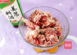 Cordyceps Flower Yam Beef Bone Soup Recipe Illustration 4