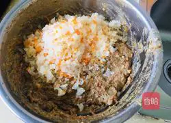 Illustration of how to make radish dumplings 7