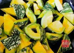 Illustration of how to make Japanese pumpkin stewed with shrimp skin 6