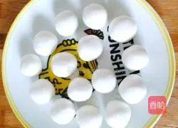 Illustration of how to make black sesame glutinous rice balls 8