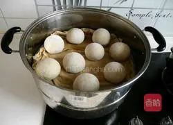 Illustration of making bean flour steamed buns 9