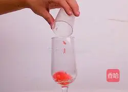 Illustration of how to make grapefruit coffee 2