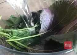 Illustration of how to make perilla rock sugar water 1