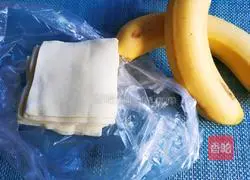 Illustration of how to make banana candy 2