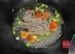 Illustration of how to make tomato soba noodles 9