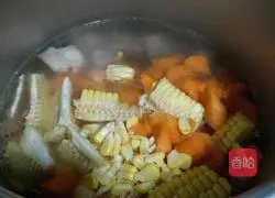 Recipe for Carrot, Corn and Spare Ribs Soup Illustration 3