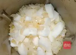 Tremella, snow pear, lily and rice paste Practice illustration 7