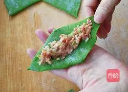 Illustration of how to make meat bun tree 5