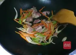 Illustration of how to make bacon pasta 4