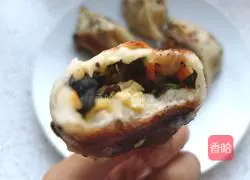 Illustration of how to make fried buns 18