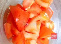 Tomato and egg drop soup Illustration of how to do it 1