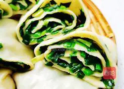 Illustration of how to make Shaanxi snack chive rolls 18
