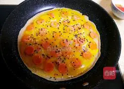 Illustration of how to make tomato egg rolls 10