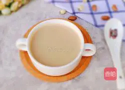 Illustration of how to make healthy red date, peanut and lotus seed soy milk 8