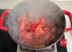 Illustration of how to cook beef brisket with tomatoes 4