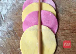 Illustration of how to make rose steamed buns 9