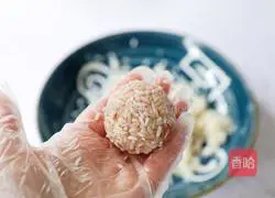 Illustration of how to make pearl glutinous rice balls 10