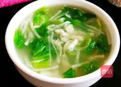 Illustration of how to make white radish soup 13