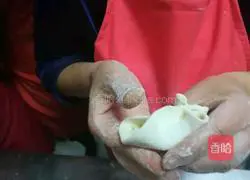 Goldfish Illustration of how to make steamed dumplings 9