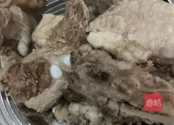 Illustration of how to make pork ribs and lotus root soup (rice cooker) 3