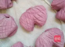 Illustration of how to make purple sweet potato buns 9
