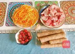 Illustration of how to make Cordyceps Flower and Yam Pork Ribs Soup 2