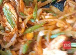 Illustration of how to make fried noodles 7