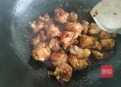 Illustration of how to make large plate of chicken noodles (edamame) 3