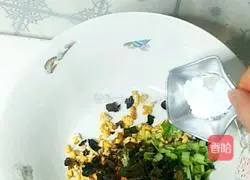 Illustration of how to make delicious colorful vegetarian dumplings 6