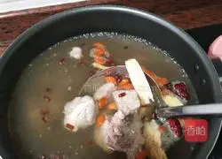 Adzuki bean herbal ribs soup recipe 4