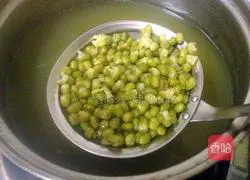 Illustration of how to make kelp and mung bean syrup 7