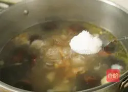 Coconut Mushroom Chicken Soup Recipe Illustration 15