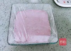 Illustration of how to make milky purple sweet potato cake 16