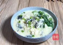 Illustration of how to cook preserved egg with bean dregs 14