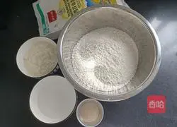 Illustration of how to make wine rice cake 1