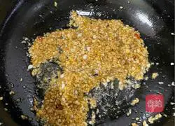 Illustration of how to make garlic shrimp 8