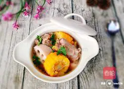 Lotus root, corn and ribs soup recipe 14