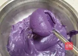 Illustration of how to make purple sweet potato buns 2