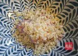 Illustration of how to make spring bamboo shoot buns 3