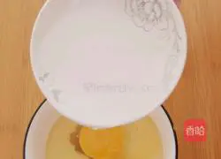 Seaweed Illustration of how to make egg custard 1